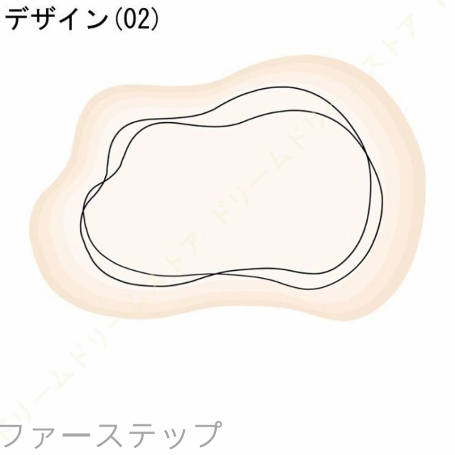 ふわふわラグマット カーペット 柔らかい 冬用 低反発ラグ 約2畳 抗菌 防臭 滑りとめ付 ラグマット 3畳 リビング フロアマット モダン ラグ ラグカーペット 140*200cm_2