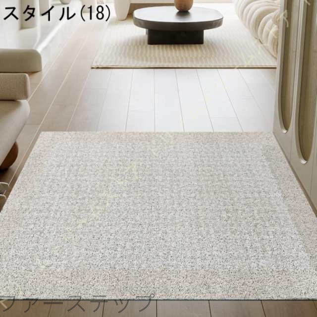 玄関 マット 屋外 泥落とし 室内 かわいい おしゃれ 洗える 大判 ズレない 北欧 幾何学 チェック 外用 エントランス 泥除け ドアマット 家庭用 業務用_18