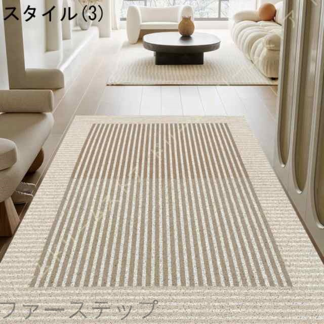 玄関 マット 屋外 泥落とし 室内 かわいい おしゃれ 洗える 大判 ズレない 北欧 幾何学 チェック 外用 エントランス 泥除け ドアマット 家庭用 業務用_3