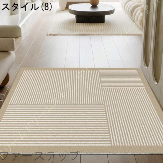 玄関 マット 屋外 泥落とし 室内 かわいい おしゃれ 洗える 大判 ズレない 北欧 幾何学 チェック 外用 エントランス 泥除け ドアマット 家庭用 業務用_8