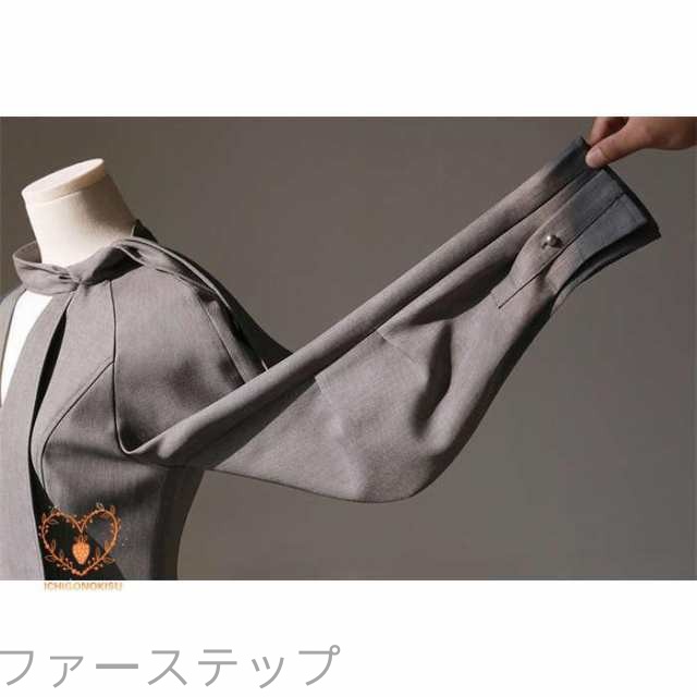 衣装 レディース フォーマルスーツ A生産ライン 成年者 窈窕たる 窈窕たる 衣装背広 歳月 ミモレ Vのど頚 無地 長袖 ひざ下 婚活 事務所 寄り合い