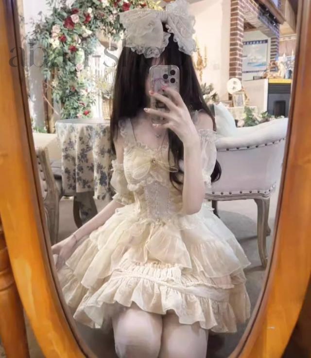 ワンピースJSK  ゴスロリ コスプレ メイド服 コスチューム 文化祭 学園祭 衣装 仮装 おすすめ 可愛い ドレス日常写真舞台花嫁洋服ハロウィーン人形ドレ ハロウィン