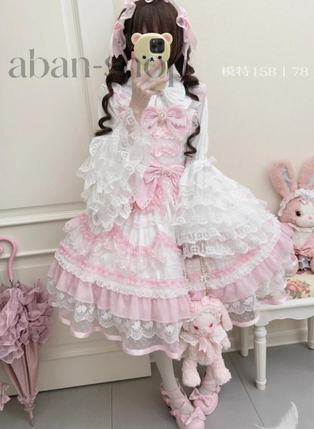 ゴスロリ コスプレ ワンピースメイド服 コスチューム 文化祭 学園祭 衣装 ハロウィン おすすめ 可愛い 仮装_3