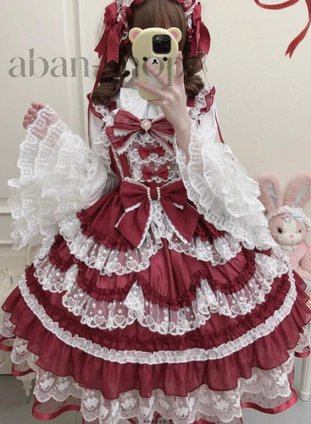 ゴスロリ コスプレ ワンピースメイド服 コスチューム 文化祭 学園祭 衣装 ハロウィン おすすめ 可愛い 仮装_5