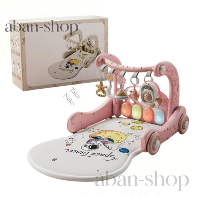 ベビージム プレイマット 赤ちゃん 玩具 新生児プレイマット 新生児音楽フィットネス ファッションおもちゃ 室内遊具 ベビーおもちゃ 幼児おもちゃ 赤 5,996円