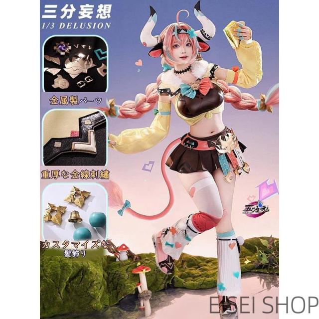 三分妄想　原神　コスプレ　ヴァレサ　衣装　※ウィッグ　靴　追加可