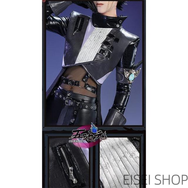 三分妄想　第五人格　IdentityV　コスプレ　占い師　ノワール　漆黒のさまようもの　衣装 ※ウィッグ　靴　追加可_4