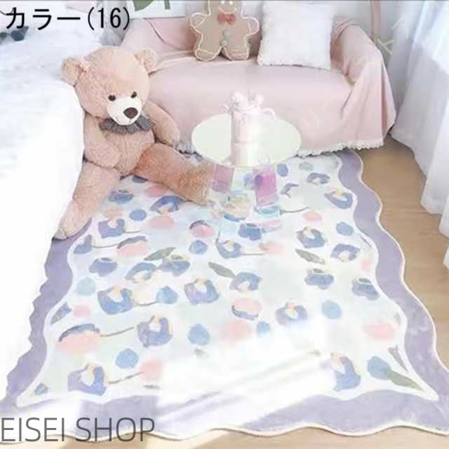 洗えるラグ 1.5畳 2畳 ラグマット 冬用ラグ 北欧 おしゃれ ラグマット カーペット 低反発 ふわふわ ロングカーペット かわいい ホットカーペット対応_16