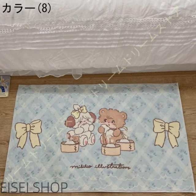 洗えるラグ 1.5畳 2畳 ラグマット 冬用ラグ 北欧 おしゃれ ラグマット カーペット 低反発 ふわふわ ロングカーペット かわいい ホットカーペット対応_8