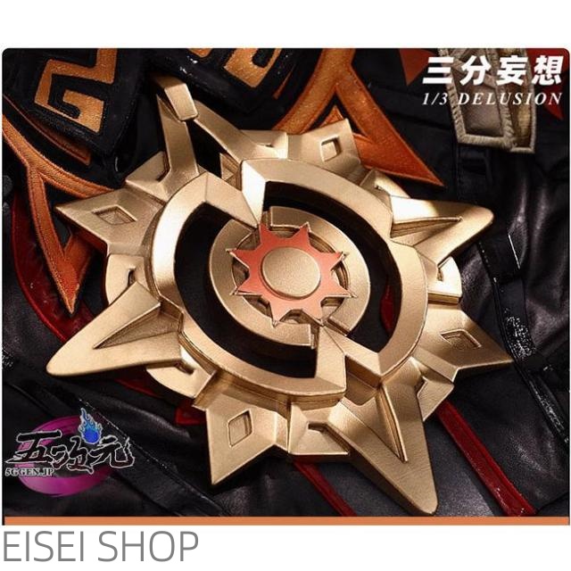三分妄想　原神　コスプレ　マーヴィカ　炎神　衣装　※ウィッグ　靴　追加可　_13