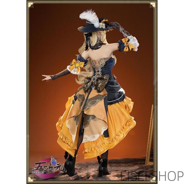 猫屋小舗 原神 コスプレ ナヴィア 衣装 ※ウィッグ 鞋 傘 サングラス