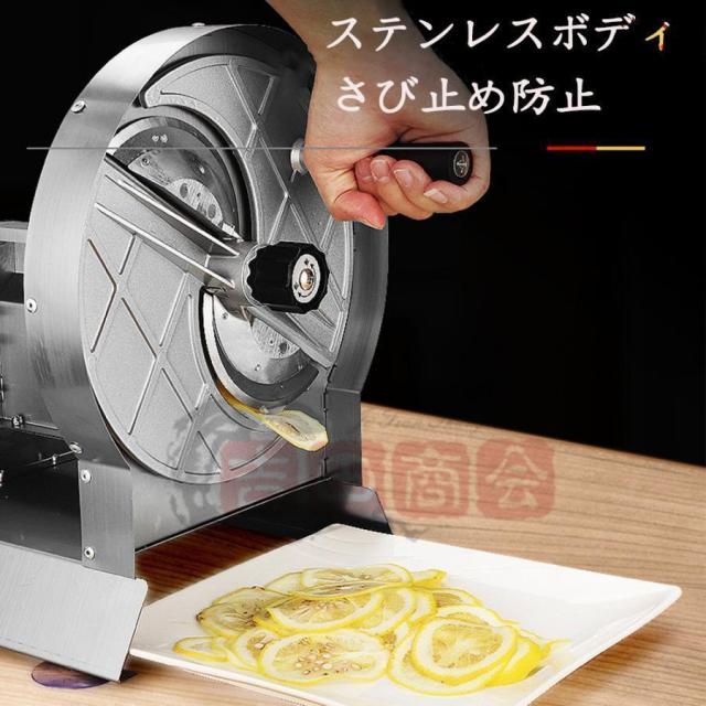キャベツスライサー 千切り 薄切り 本体ステンレス 業務用 手動 野菜カッター パン お肉 野菜 千切り 家庭用 業務用_3