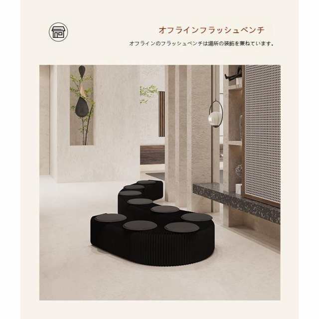 ペーパーベンチ アコーディオン 折りたたみ式 クラフト紙 スツール 折り畳み可能 ペーパースツール ペーパーソファ 伸縮 持ち運び可能 クラフトペーパーリラック_17