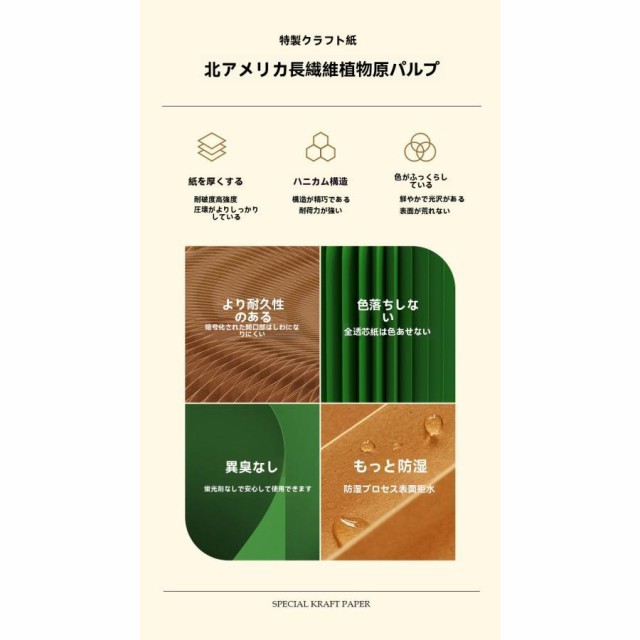ペーパーベンチ アコーディオン 折りたたみ式 クラフト紙 スツール 折り畳み可能 ペーパースツール ペーパーソファ 伸縮 持ち運び可能 クラフトペーパーリラック_19