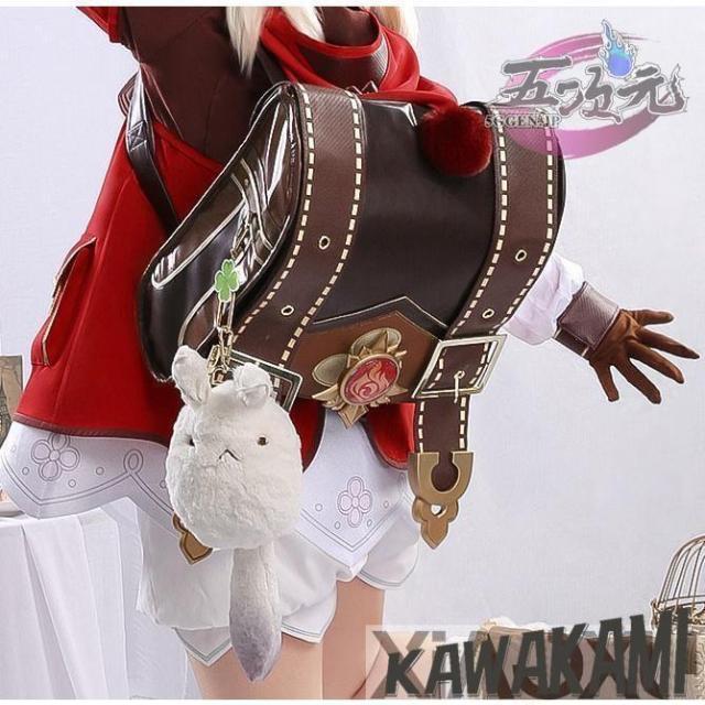 三分了見違い 原神 コスプレ 粘土 背嚢 ランドセル 御先棒