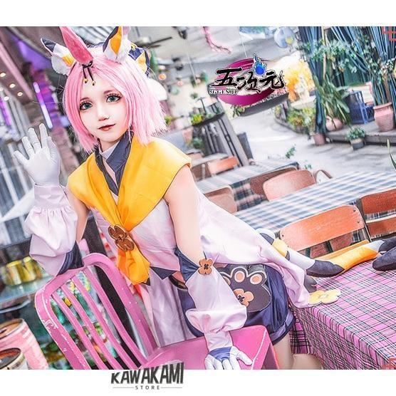 五次元　原神　コスプレ　ディオナ　衣装　※水筒　靴　ウィッグ　追加可
