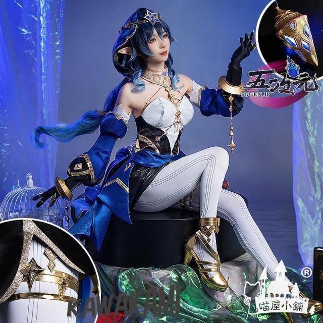 猫屋小舗　原神　コスプレ　レイラ　衣装　※ウィッグ　靴　追加可能