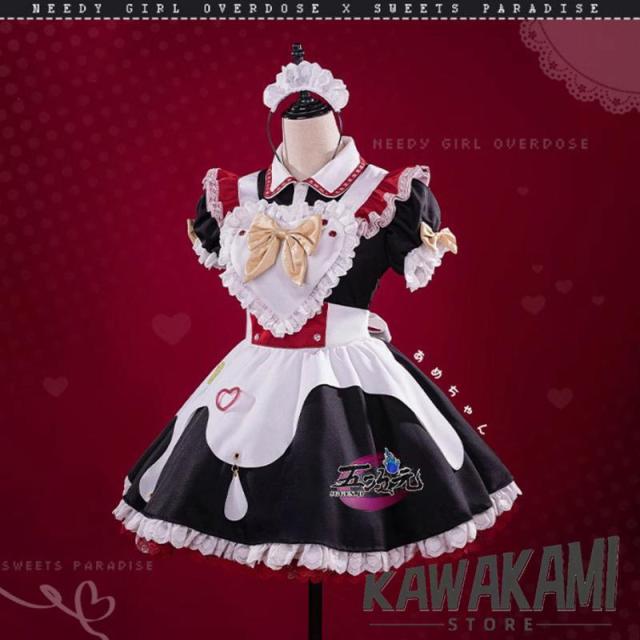 五次元　NEEDY　GIRL　OVERDOSE　二ーディガールオーバードーズ　あめちゃん　スイパラ　メイド衣装