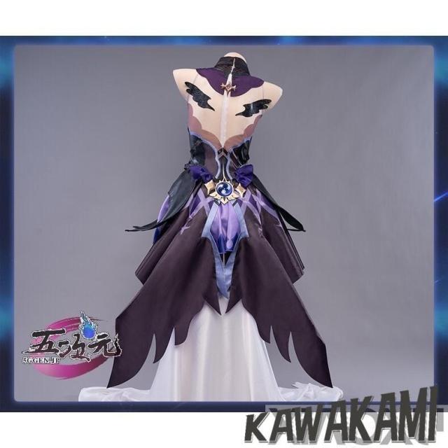Uwowo　原神　コスプレ　フィッシュル　衣装　※ウィッグ　靴　武器　追加可_3
