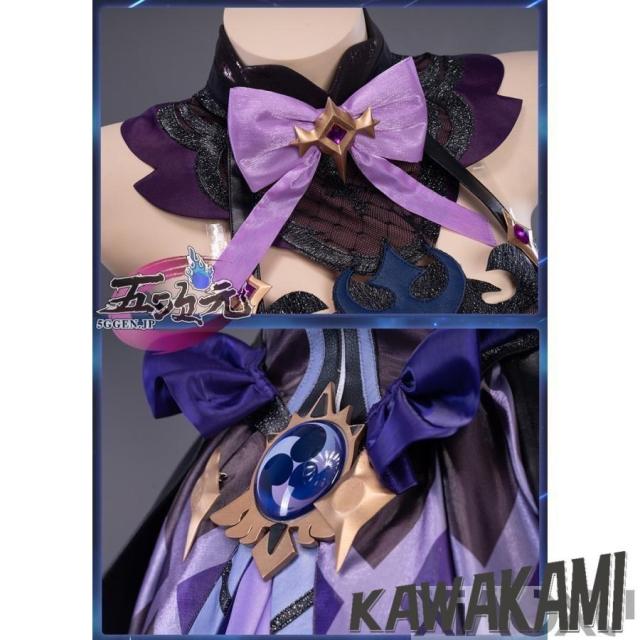 Uwowo　原神　コスプレ　フィッシュル　衣装　※ウィッグ　靴　武器　追加可_5