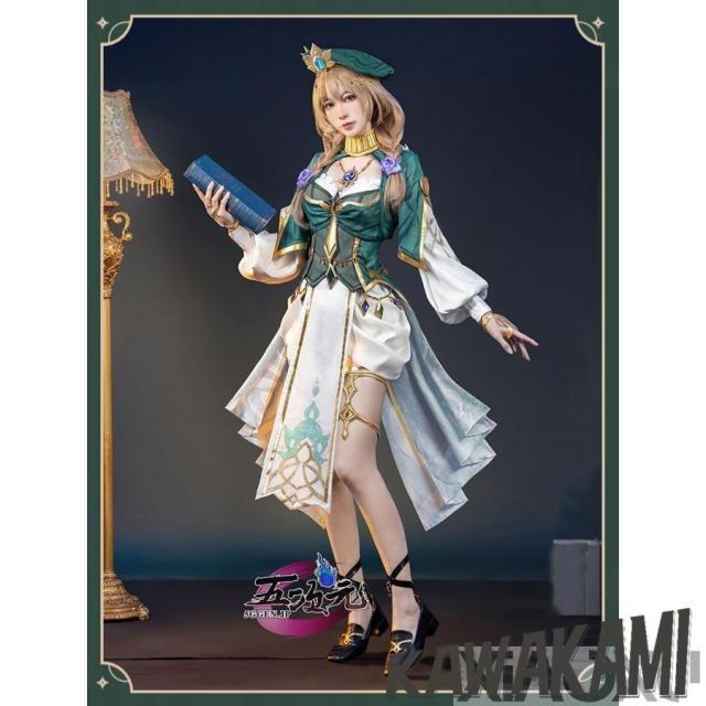 猫屋小舗　原神　コスプレ　リサ　葉に隠れし芳名　新スキン　衣装　コスプレ　※ウィッグ　靴　追加可_1