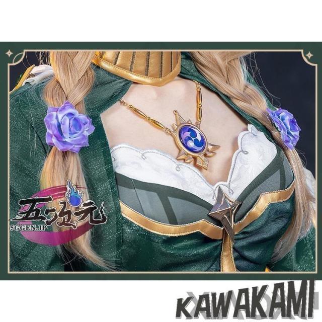 猫屋小舗　原神　コスプレ　リサ　葉に隠れし芳名　新スキン　衣装　コスプレ　※ウィッグ　靴　追加可_5
