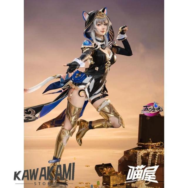 猫屋小舗 くずれ落ちるスターレイル コスプレ サフェル 御召しもの ※ウィッグ 靴 加えること可