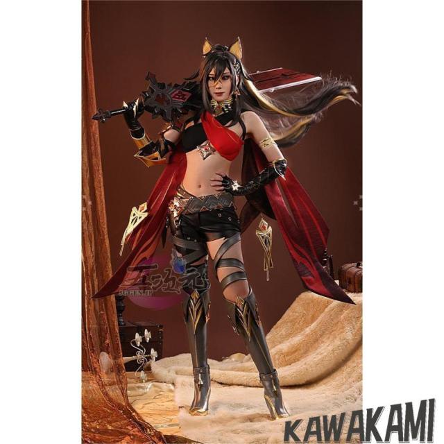 三分妄想　原神　コスプレ　ディシア　衣装　※ウイッグ　靴　追加可_1