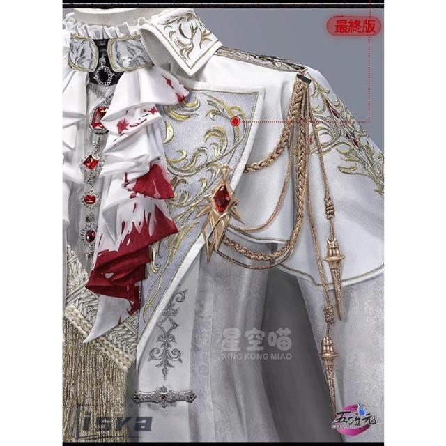 五次元　恋と深空　コスプレ　シン　銀翼の悪魔　衣装　※ウィッグ　追加可_3