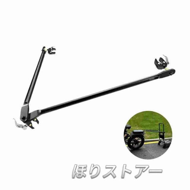 自転車トレーラーコネクター サイクルトレーラー 牽引 電動自転車リアカー バイク トレーラー クイックリリース 取り付けと?? ハンドカート キャンプ用運搬車