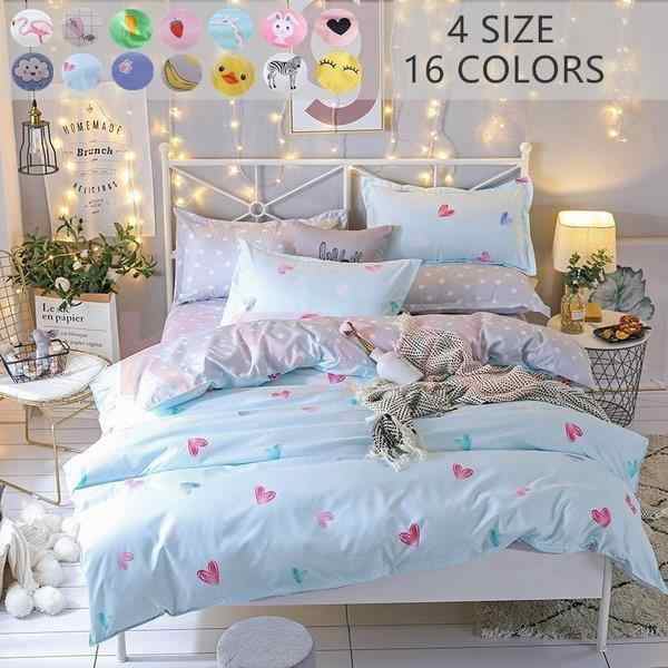 布団カバー セット シングル ベッドカバー 寝具セット 枕カバー おしゃれ 四季通用 北欧風 柔らかい 洗える 防ダニ 洋式和式兼用 セミダブル ダブル クイーン