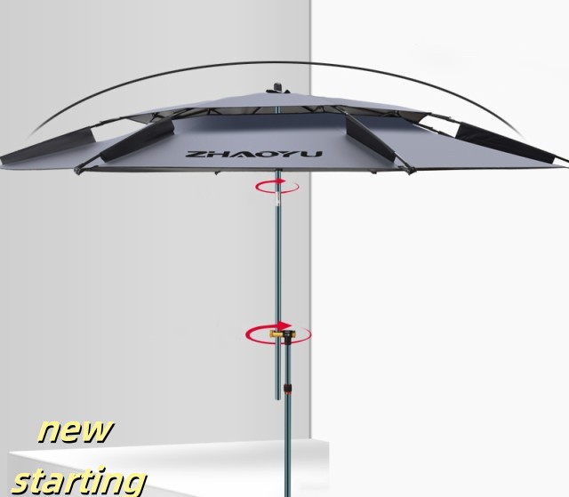 フィッシング パラソル 2.2m 防風 大型 釣り用パラソル ビーチパラソル 釣り用傘 日除け チルト機能付 軽量 持ち運び 防水 UVカット コンパクト フィッシングパ