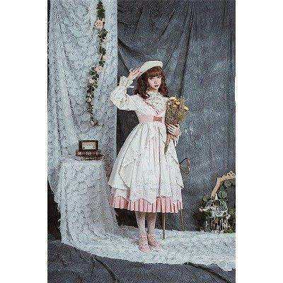 ワンピース 長袖 イベント 50代 40代ロリータファッション ゴスロリ