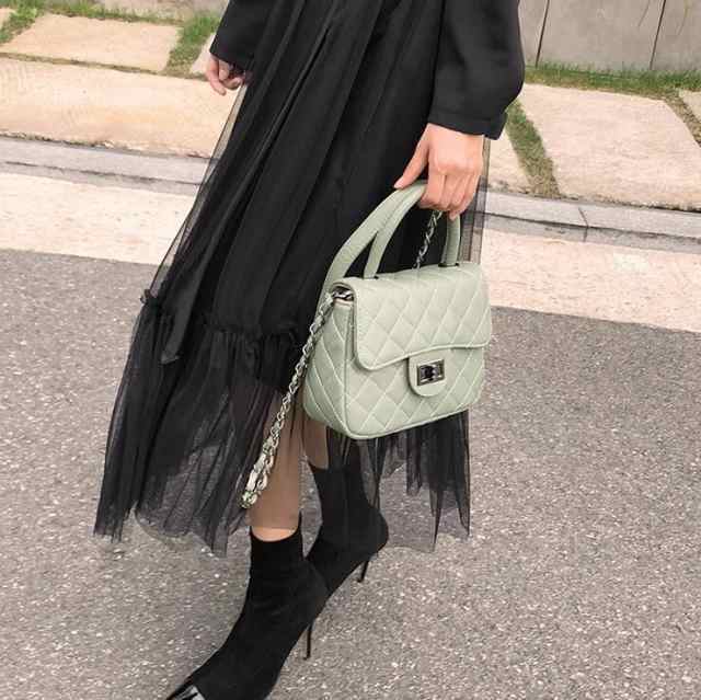 ベルト付き 裾シアー チュールスカート切替え ドッキング ワンピース