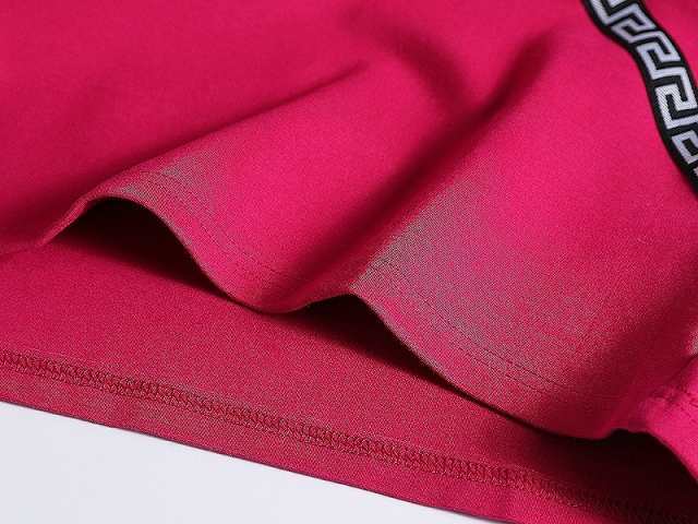 ワンピース 柄 Aライン ラウンドネック クラシカル パーティ お呼ばれ