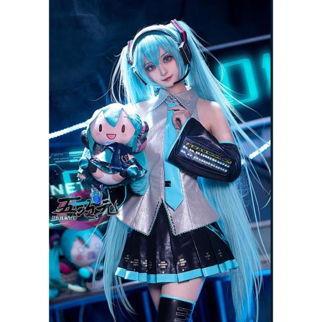 初獣猫 ボーカロイド コスプレ 初音ミク コスチューム 通常V コスプレ