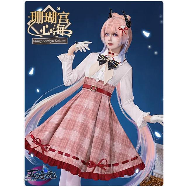 江南猫次　原神　コスプレ　珊瑚宮心海　Ｍ　武器付き 江南猫次 原神 コスプレ 珊瑚宮心海 M 武器付き