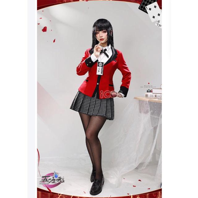 ICOS　賭ケグルイ　蛇喰夢子　私立百花王学園　女子制服　コスプレ衣装