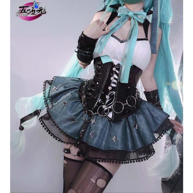 Vocaloid ボカロ MEIKO ラスカルコラボ2023 コスプレ 初音ミク ラスカル MEIKO コスプレ衣装 ウィッグ追加可 - メルカリ
