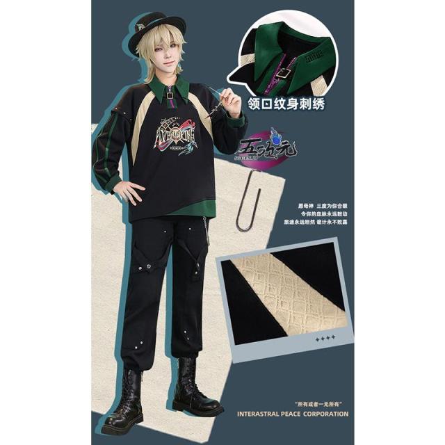 三分妄想　崩壊スターレイル　同人パーカー　ホタル　ロビン　アベンチュリン