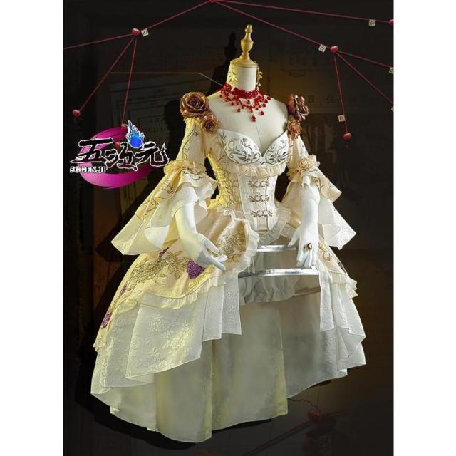 血祭りマリー コスプレ フルセット 三分妄想 第五人格 Identity V 血祭り 血の女王 マリー 衣装セット ※