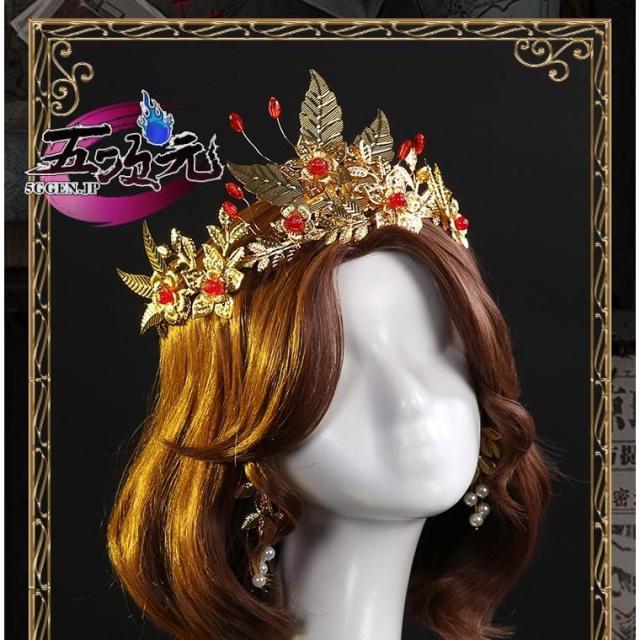 第五人格　IdentityV 血の女王マリー　血祭り　衣装+ウィッグ 三分妄想 第五人格 Identity V 血祭り 血の女王 マリー 衣装セット ※