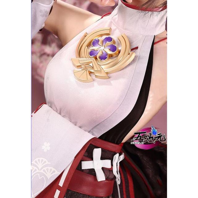 三分妄想 原神 コスプレ 八重神子 やえみこ 衣装 リニューアル