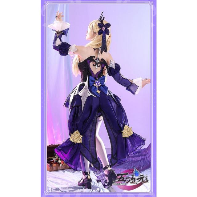 原神 フィッシュル 猫屋小舗 極夜の真夢 コスプレ Mサイズ ウィッグ