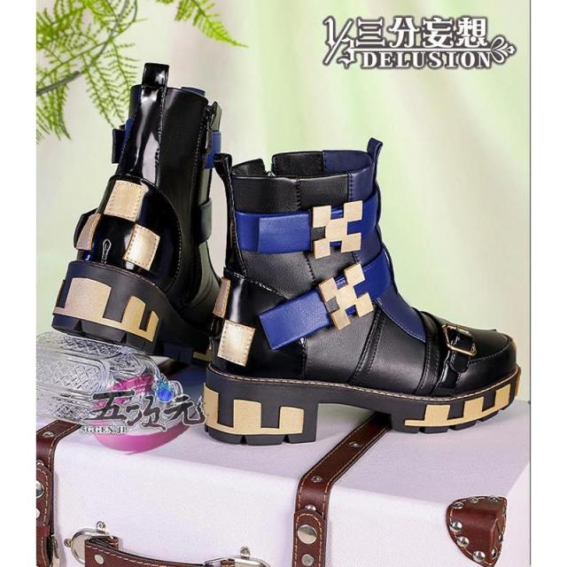 三分妄想　原神　コスプレ　キィニチ　靴