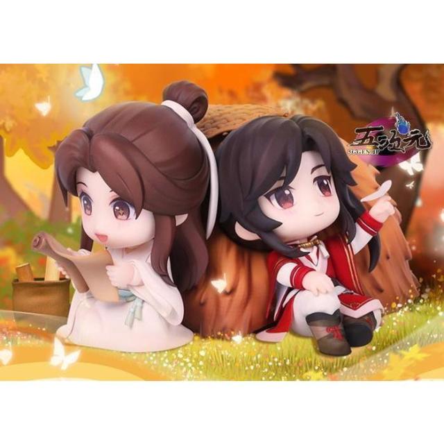 正規品　天官賜福　 グッズ　ちびキャラ　フィギュア　謝憐　三郎　暮楓山行Ver　※特典付き 天官賜福 グッズ フィギュア 謝憐 三郎 花城 極楽雅宴 Ver 天官