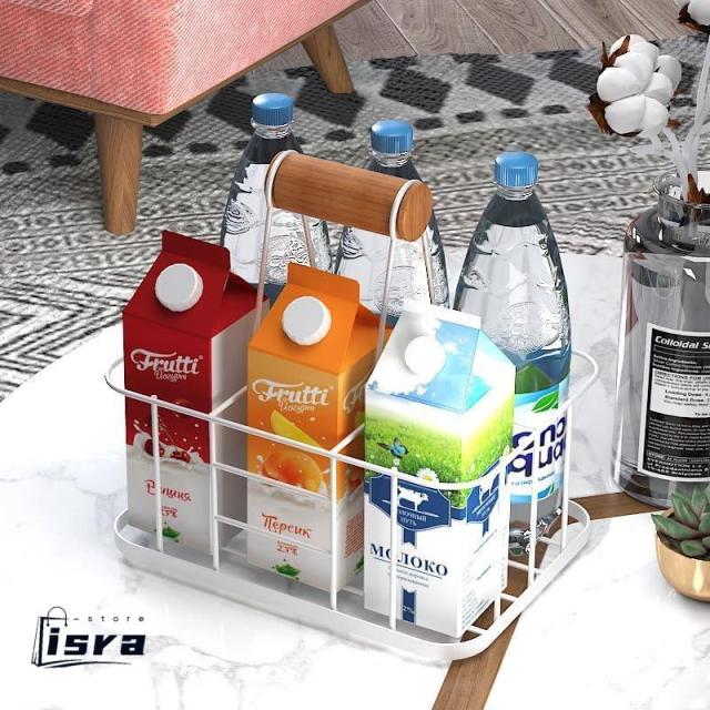 ドリンクデリバリーキャリアアタッチメント 多目的 再利用可能 丈夫なビールラック バスケット ワインボトル収納 家庭用 KTV キッチン カフェ キャンプ ワインバッグ