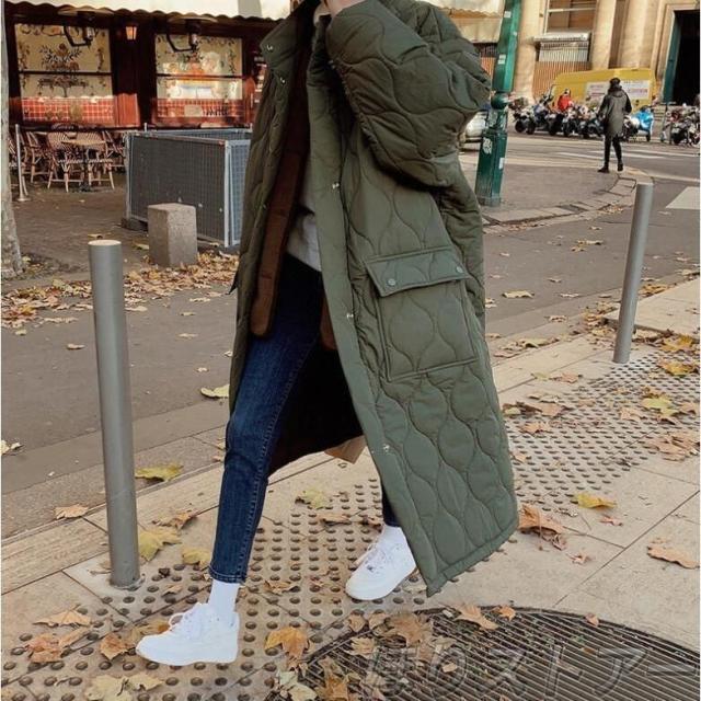 キルティングコート レディース 秋 冬 キルティング コート アウター 中綿 ロングコート 中綿 ベンチコート キルト 大きいサイズ