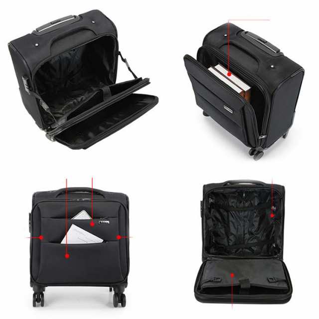 スーツケース 機内持ち込み ソフト 布製 防水加工 ssサイズ 軽量 静音