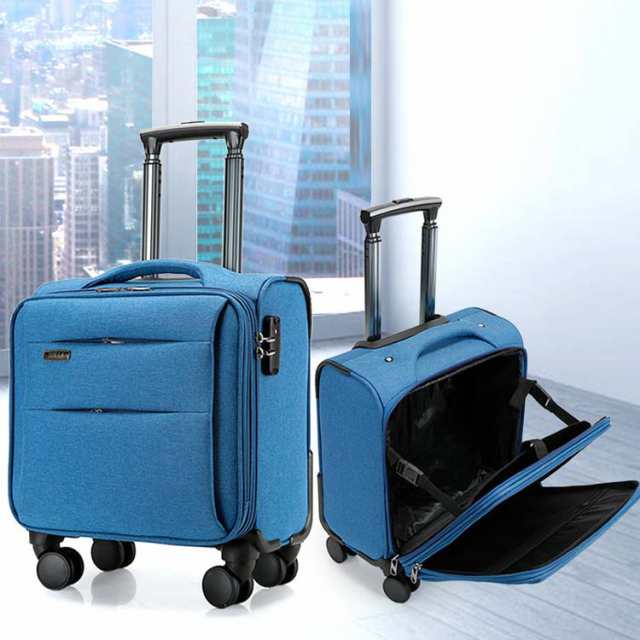 スーツケース 機内持ち込み ソフト 布製 防水加工 ssサイズ 軽量 静音